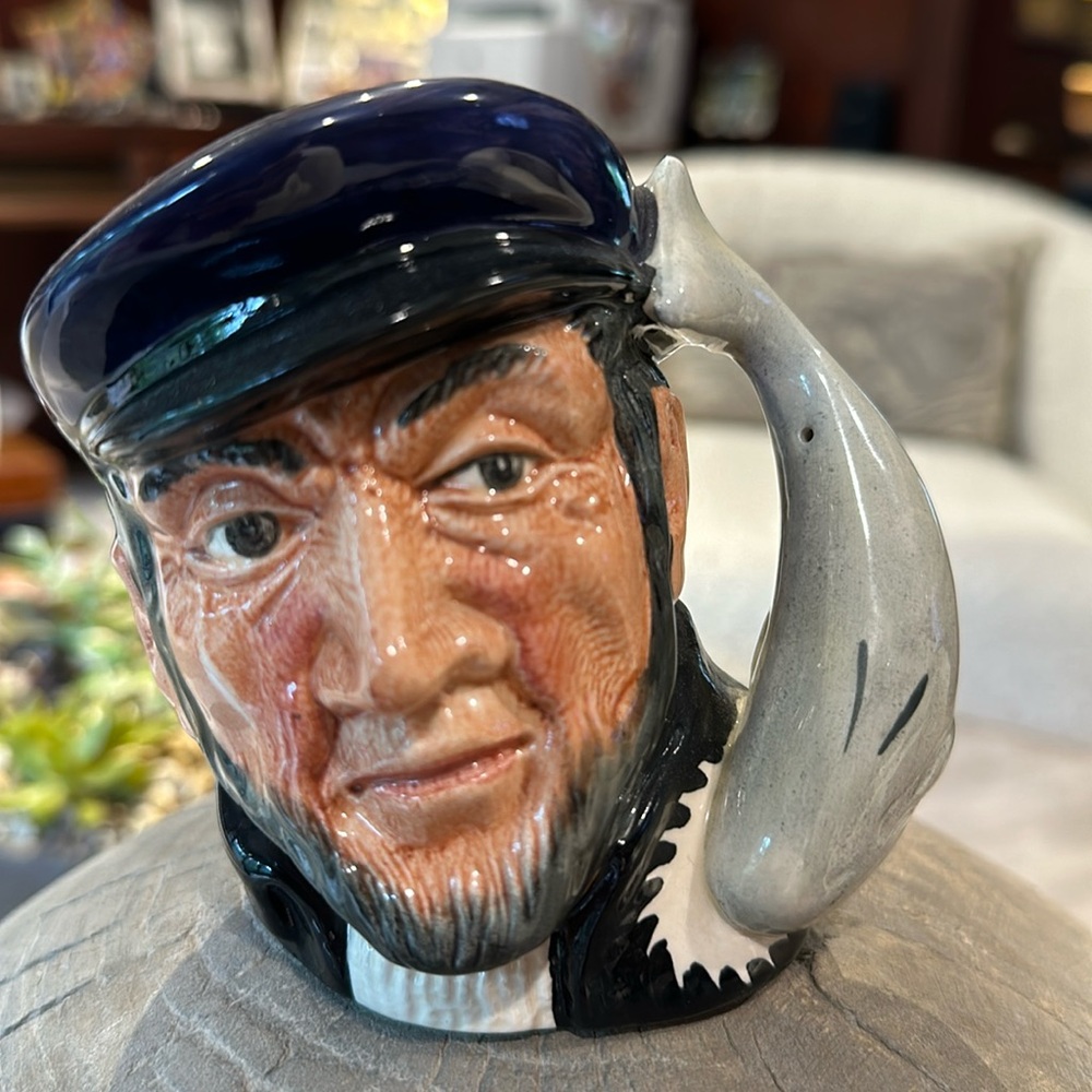 ROYAL DAULTON ENGLAND 1958 CAPTAIN AHAB FROM MOBY DICK